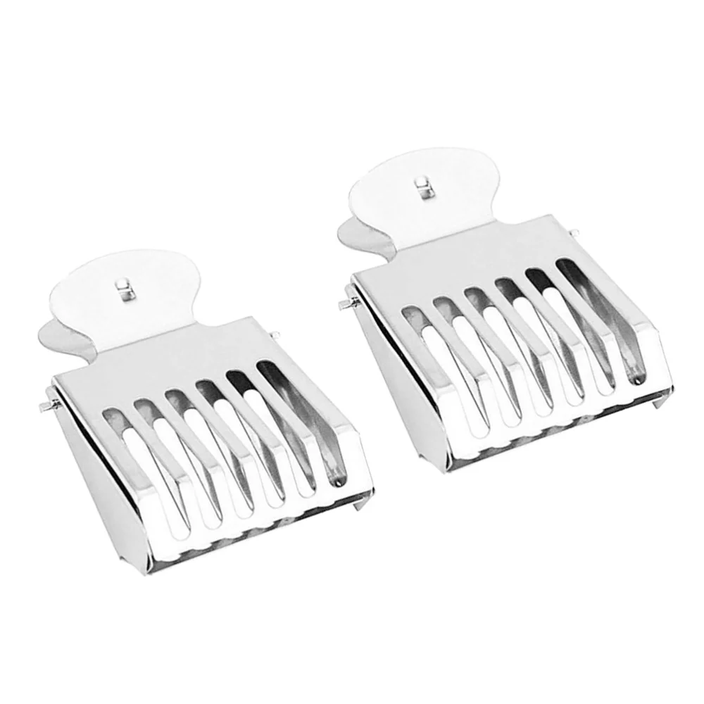 

2pcs Stainless Steel Beekeeping Clips Bee Catcher Bee Cages Beekeeper Tools