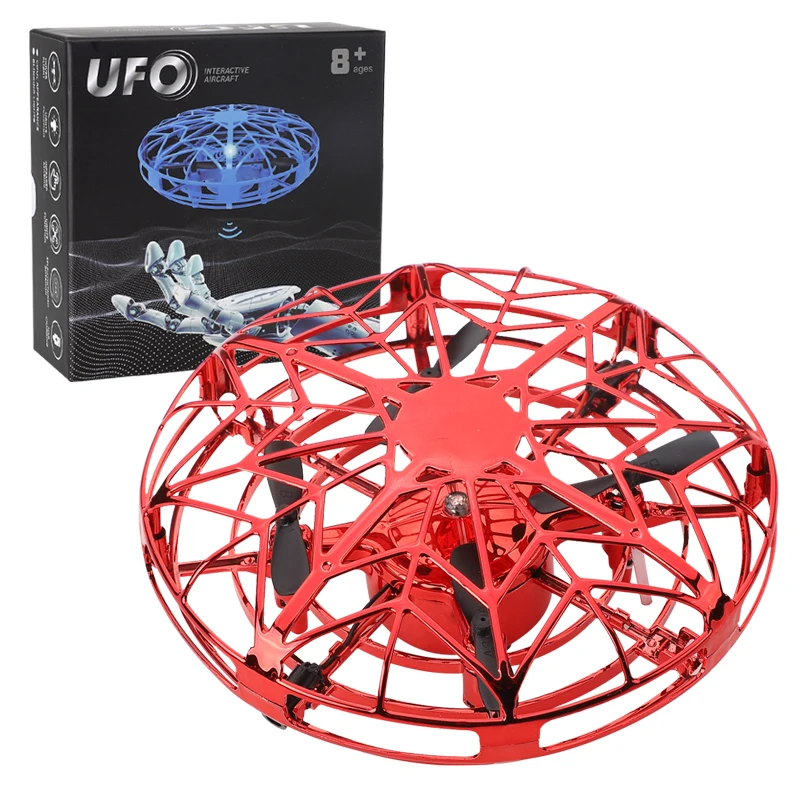 

Mini Helicopter RC UFO Dron Aircraft Hand Sensing Infrared RC Quadcopter Electric Induction Toys for Children Mini Drone rc