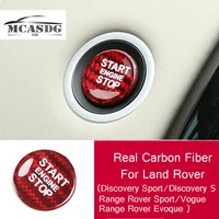 engine start stop button cover fit for land rover range rover evoque discovery