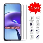 2-1 шт. стекло для Xiaomi Redmi Note 9 T 5G 9H 2.5D защитная пленка Закаленное стекло для Redmi Note 9 T Защитная пленка для переднего экрана