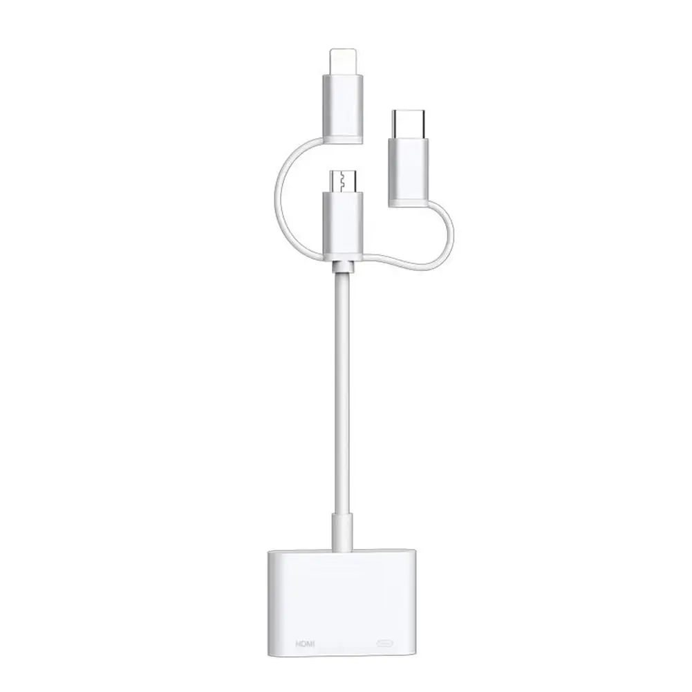 Lightning подключение к HDMI TV AV кабель адаптер для IPad IPhone Android Type C |