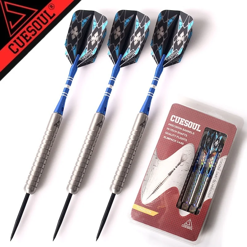 3 шт./компл. профессиональный 26 г Вольфрам CUESOUL Сталь наконечник Набор для игры в