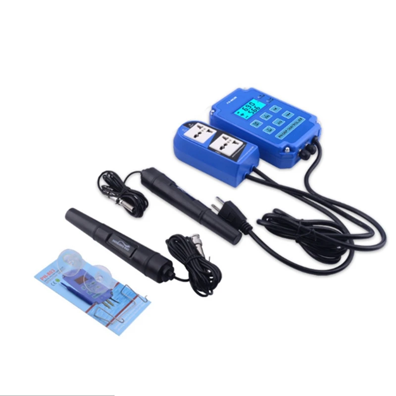 

PH ORP Redox Controller Wifi Output Power Relay Monitor for Aquarium Hydroponics Plant Pool Replaceable Probe