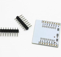 2pcs esp8266 serial wifi module adapter board electronic components compatible board accessories for esp 07 esp 08 esp 12