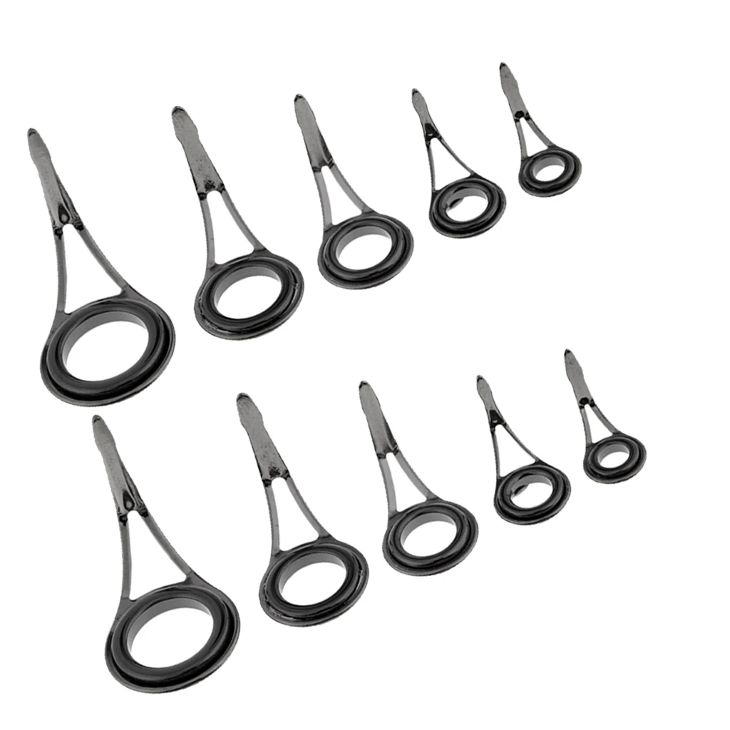 10 шт. прочная и Удочка с глазками керамические направляющие для удочки верхние