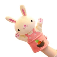cute baby comforts hand made baby gloves plush toy doll parent child children tell story doll dog boutique toys coax baby