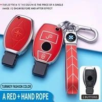 tpu car remote key case cover protector holder for mercedes benz cls cla gl r slk amg a b c s auto key shell keychain decoration
