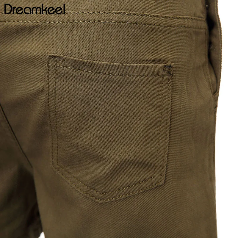 Короткие джинсы свободные джинсовые комбинезоны с дырками шорты размера плюс