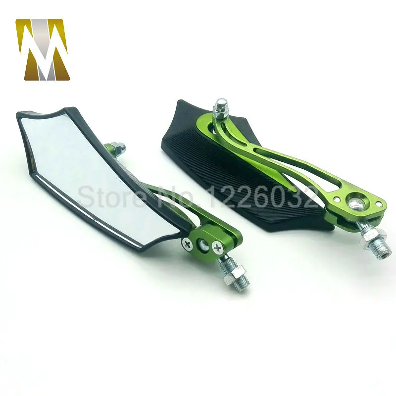 6 видов цветов складные зеркала заднего вида для мотоцикла с винтом 8 мм 10 Suzuki Kawasaki