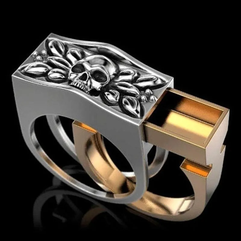 2 шт. кольца унисекс в стиле панк/хип-хоп | Украшения и аксессуары