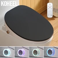 koheel new wc auto spa smart toilet seat smart knob hd led display toilet seat cover electronic bidet toilet seat