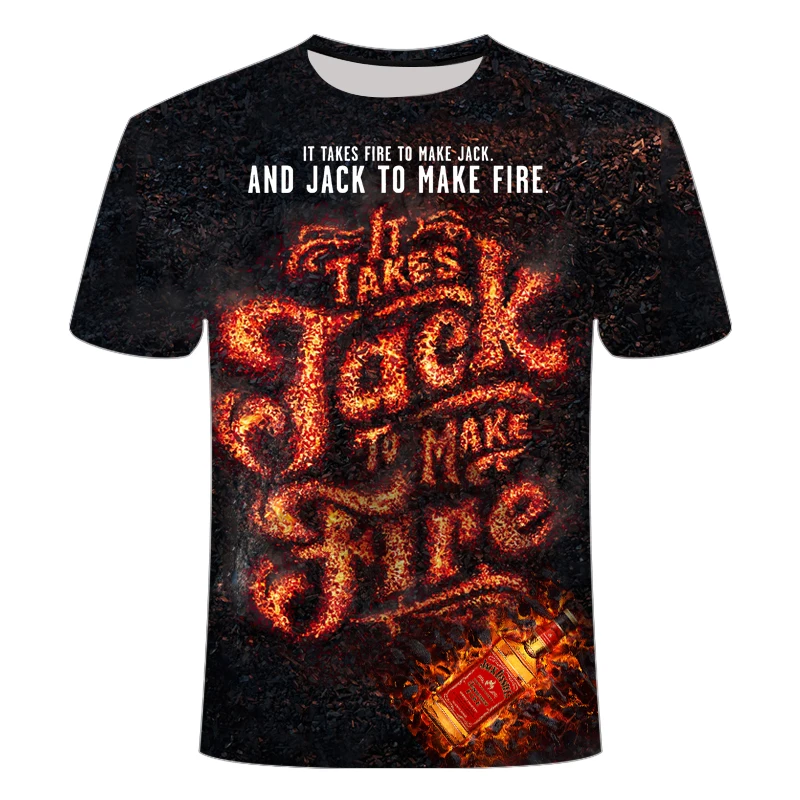 

2020 New Comfortable Man's T-shirt Its Whiskey 3D Prints Hipster Tshirts Summer Funny Personalized street Tops Dropshipping