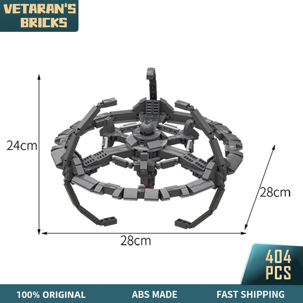 Конструктор MOC Deep Space девять звезд наборы строительных блоков для путешествий