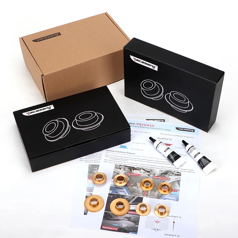 7075 T6 Алюминиевый сплав ковка подрамник задняя ось жесткая втулка воротника для VW