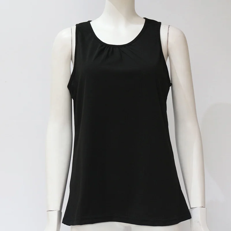 

New T-shirt 2019 Tops Tees women Hollow Out Back Sleeveless Shirts Cotton Solid Female Summer Beach Casual Tshirt Basic Tops