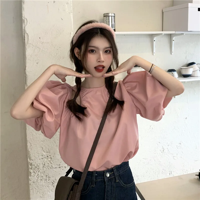 

Cheap wholesale 2021 spring summer autumn new fashion casual ladies work women Blouse woman overshirt female OL Vy1365