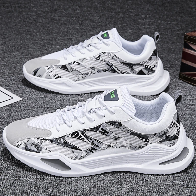 

Lightweight Men's Sneakers Breathable Fashion Runnning Shoes Jogging Man Sports Shoe Casual Outdoor Heighten Walking Men's Shoes
