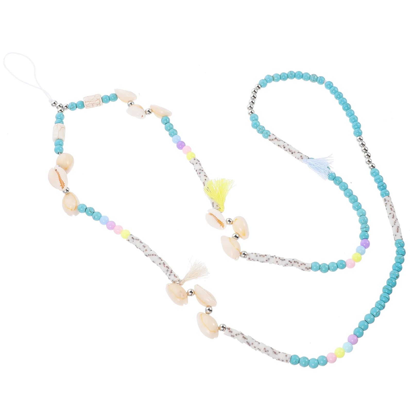 

1PC Phone Lanyard Creative Colorful Phone Pendant Fashionable Long Phone Chain