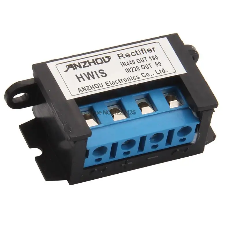 

Half Wave Rectifier HW1S Rectifier In 440/220 Vac Out 190/99 VDC