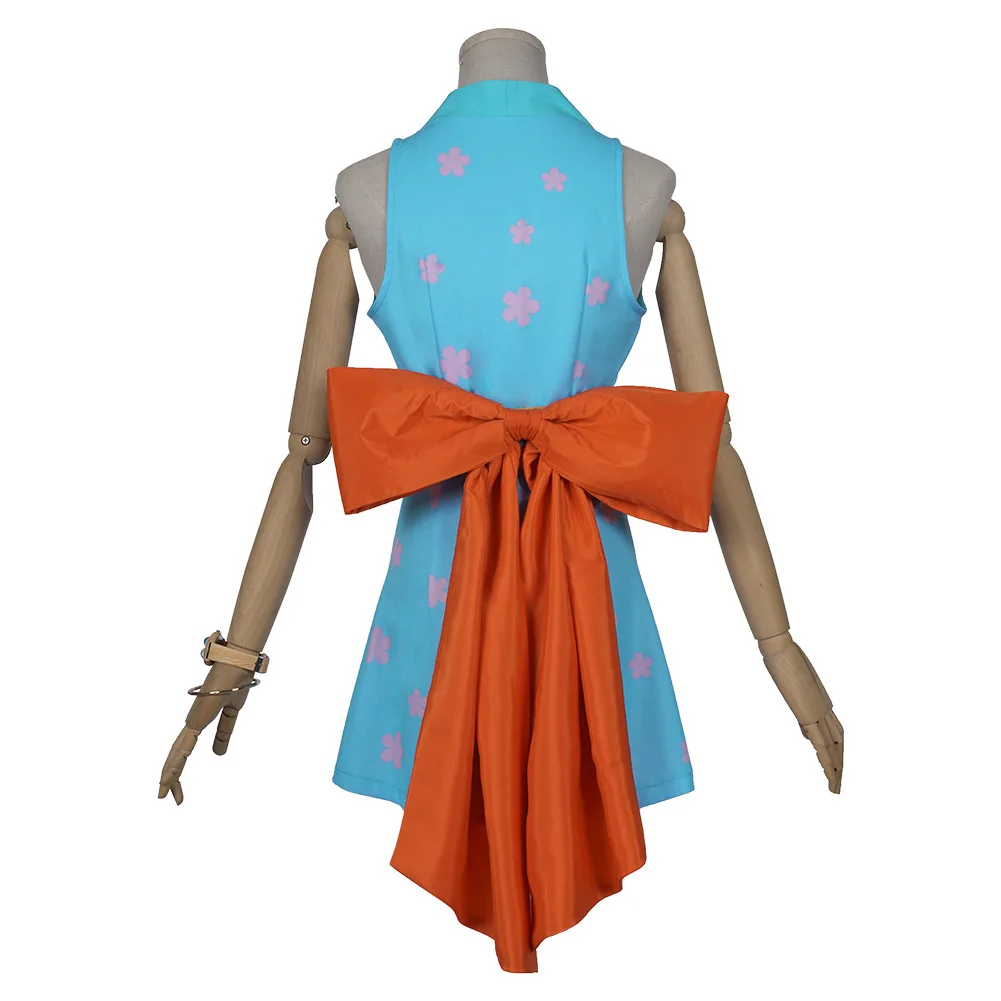 Японское аниме один предмет Nami Yukata Wano кимоно костюм для косплея вечерние костюмы