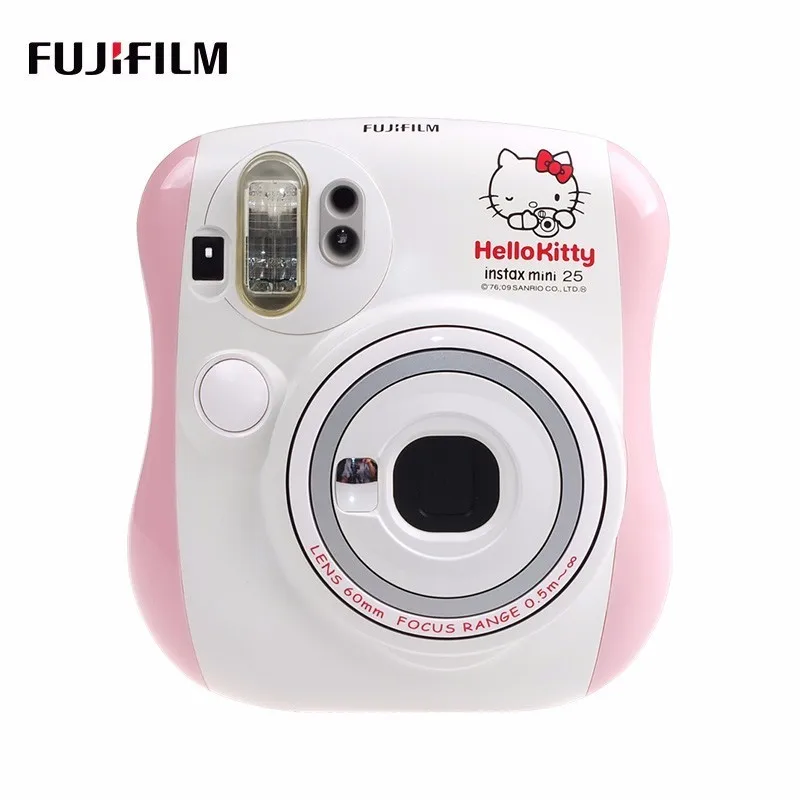 Kitty-Pink FUJIFILM Cheki Instant. camera Kumamon Instax 25 New F. S fujifilm instax mini плёночная камера instax mini 25 camera - Цвет: Kitty-Pink