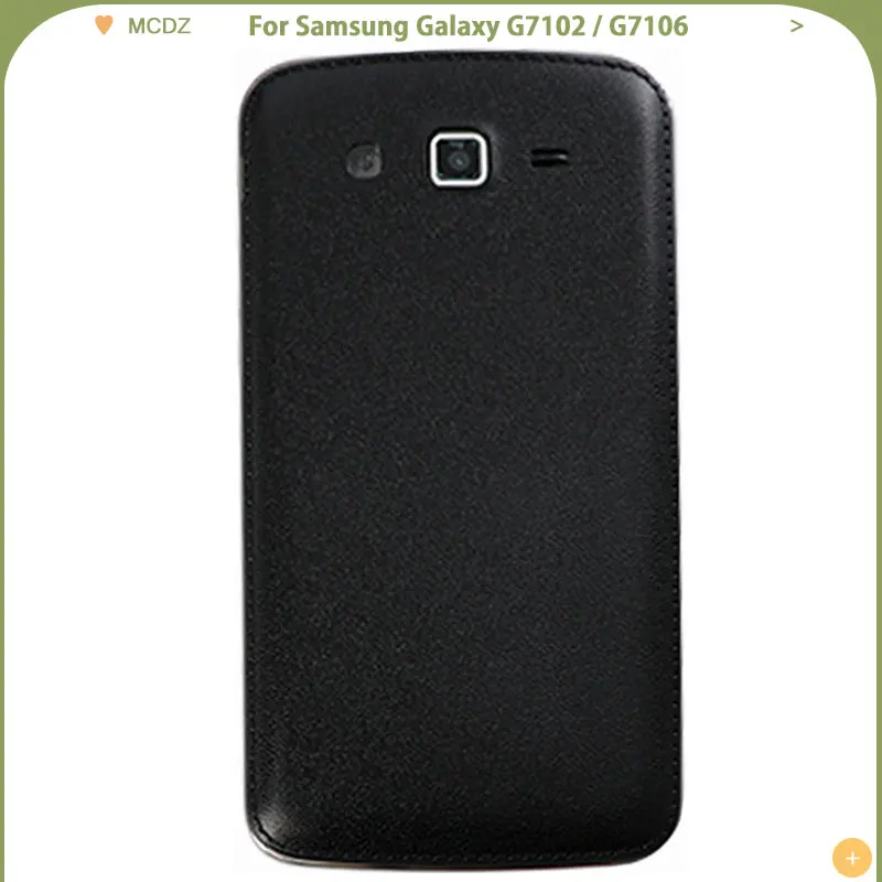 Новый чехол для батареи samsung Galaxy G7102/G7106 задняя крышка корпус средняя рамка