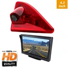 Камера стосветильник HD 720P + монитор 4,3 дюйма для Opel MovanoVauxhall MovanoRenault MasterNissan NV400 2010-2019, камера заднего вида