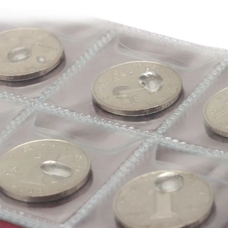 Collecting 60 Pockets World Coin Collection Storage Holder Money Album Book | Багаж и сумки