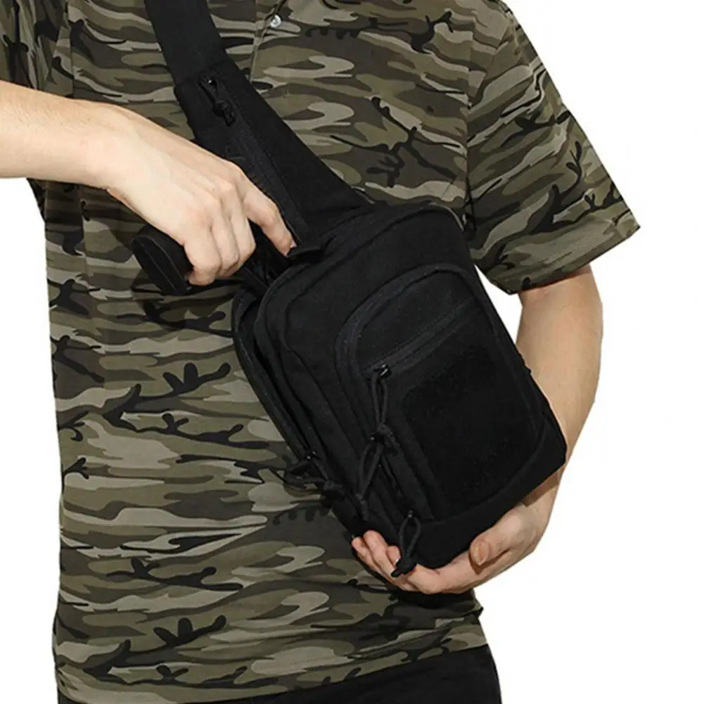 Камуфляжная сумка на одно плечо YAKEDA с молнией износостойкая легкая через