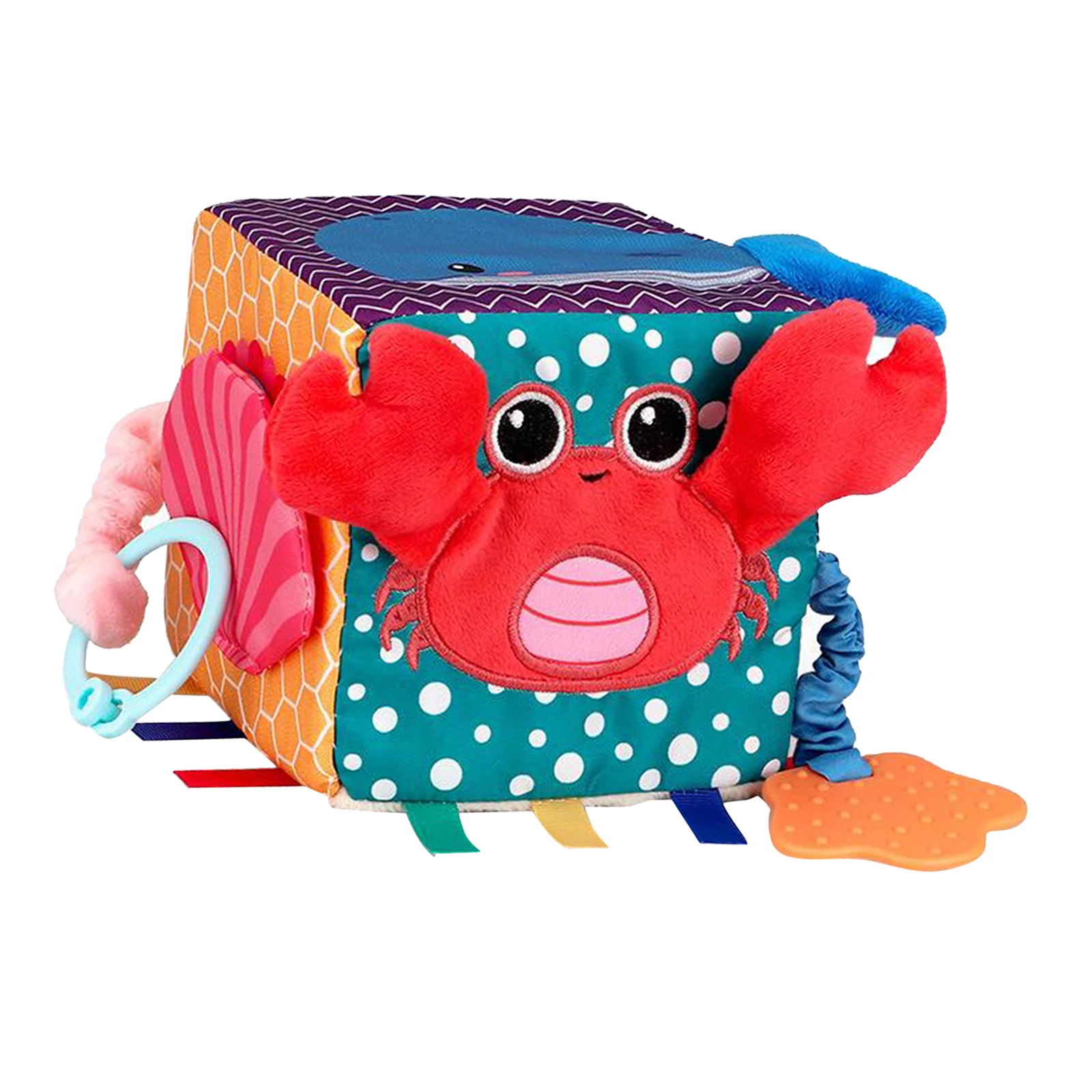 

Игрушечные сенсорные игрушки для 0, 3, 6, 9, 12 месяцев, мягкие погремушки, подвесные плюшевые игрушки