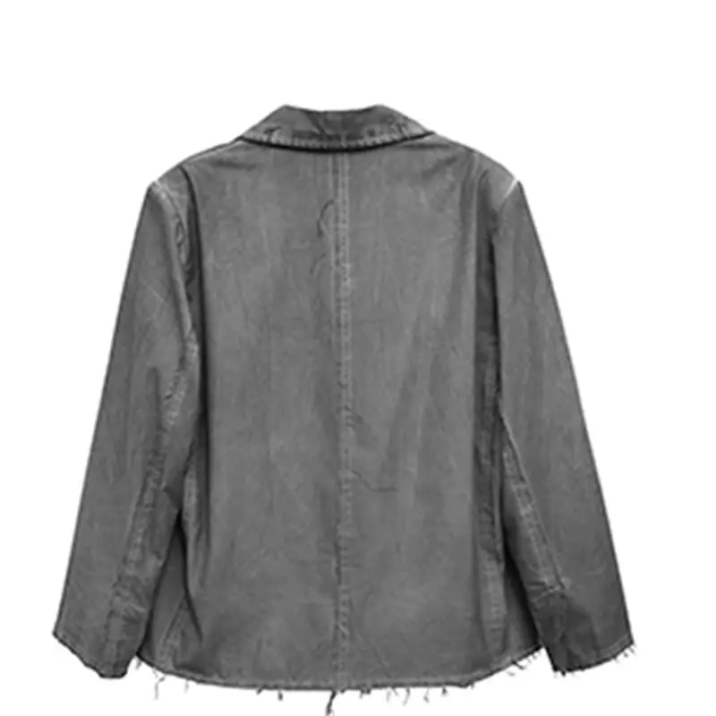 

XITAO Patchwork Pockets Single Breasted Blazer Women 2021 Spring Casual Fashion New Style Temperament All Match Blazer ZY3805