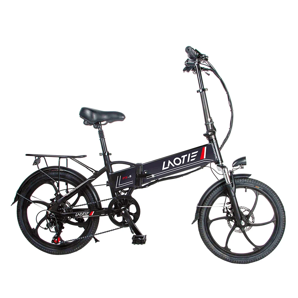 Складной электрический мопед PX5 48 В 350 Ач Вт 20 дюймов литиевая батарея для