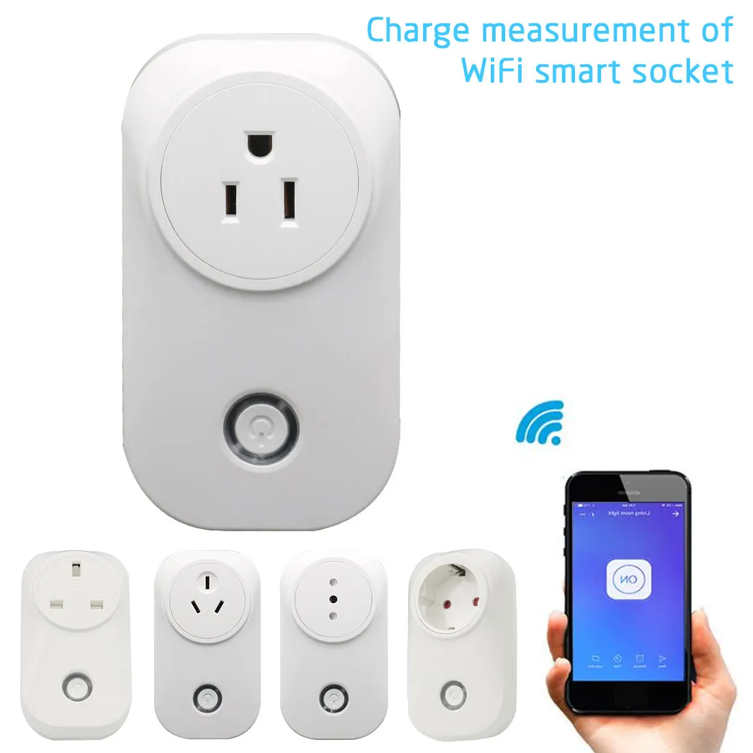 

WiFi Smart Socket US/EU/UK/IT/AU Wireless Plug Power Socket with Smart Timing Home Automation for Home Electrical Devices