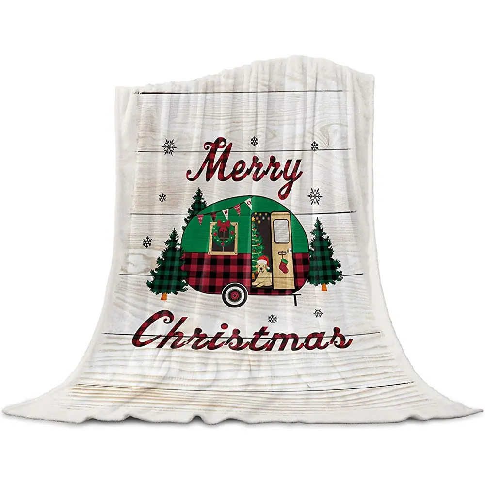 

Рождественское цветочное Флисовое одеяло с птицами, плед для дивана/дивана, пледы из микрофибры
