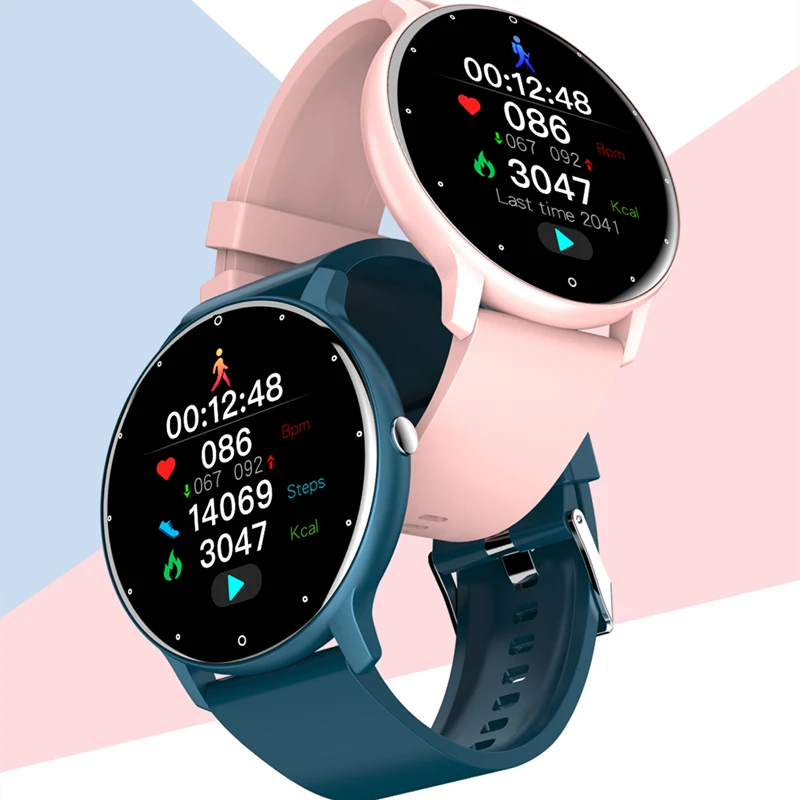 

Sports Watch ZL02 New Couple Smartwatch Blood Pressure Touch Screen Casual Wristwatch for IOS Andriod