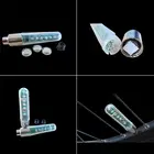 Новинка 2021 года, 2 X Водонепроницаемая светодиодная лампа на спице с изменением рисунка, 7 светодиосветодиодный для велосипедных колес, Прямая поставка