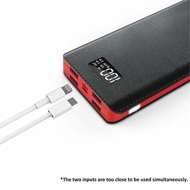 Power Bank 30000mAh power bank Мобильная внешняя батарея портативное быстрое зарядное устройство цифровой дисплей для всех внешний аккумулятор для смартфона