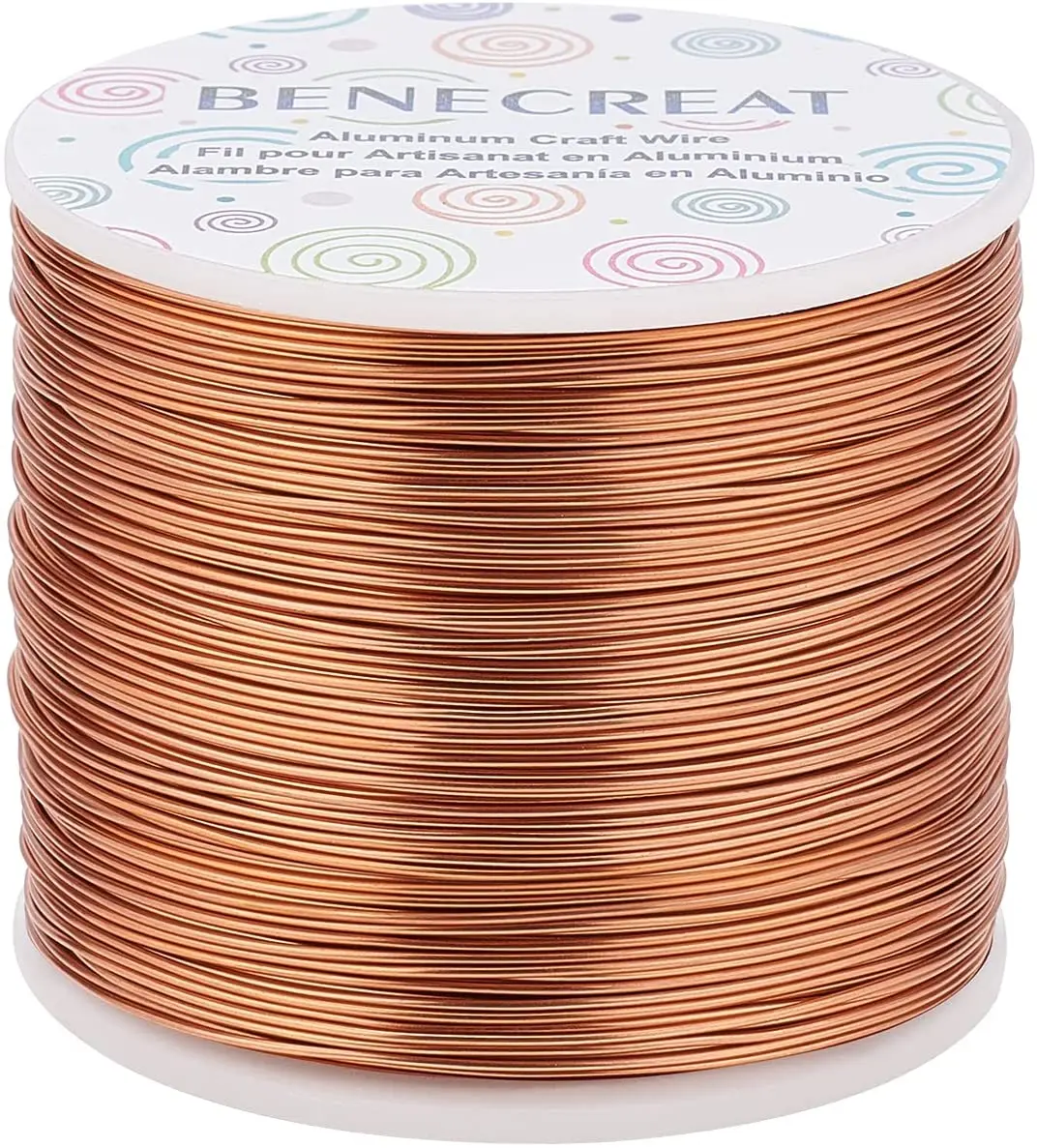 

754FT Matte Jewelry Craft Wire 20 Gauge Tarnish Resistant Aluminum Wire Copper Wire for Beading Necklace Jewelry Making