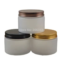 150g frosted pet bottlejarpot with few color lid for essencegelmoisturizerwaxcreammask cosmetic packing skin care