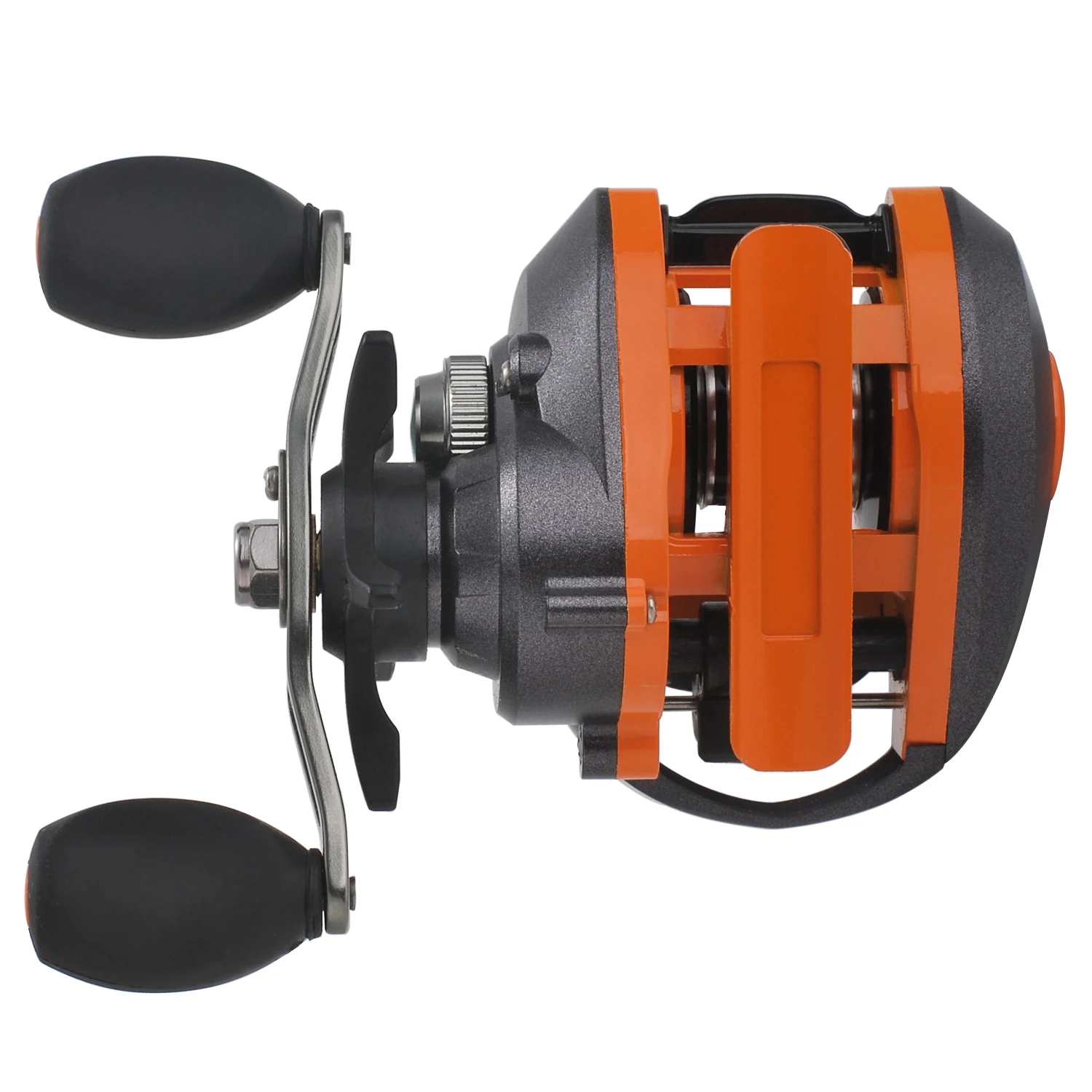 

Ultralight Baitcasting Reel 17+1BB High Speed 7.2:1 Gear Ratio Magnetic Brake System Double Spool Baitcast Fishing Reel