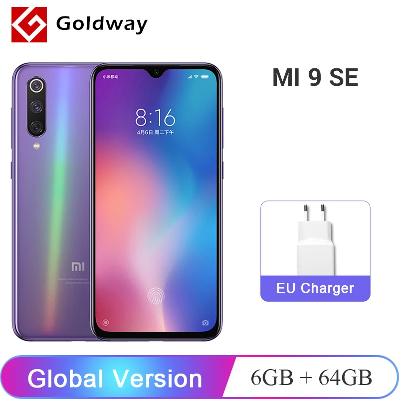 Глобальная версия Xiaomi mi 9 SE 6GB ram 64GB rom смартфон Snapdragon 712 Octa Core 5 97 &quotполный экран 48MP