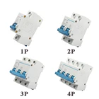 Мини-автомат защити цепи электрические гибкие трубы фитинг интерьер Flex мини DZ47-63 1234P 10A 16 20A 25A 32A 40A 63A 230V 400V-регулируемым приводом 50Гц 60Гц автомат защити цепи DIN RAIL RCBO RCCB