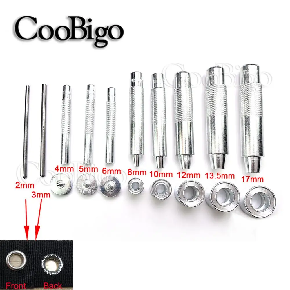 Люверсы Дырокол пресс форм ушко умирает инструмент металлические кнопки