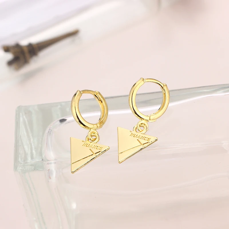 

LOOXI Cute Dripping Oil Yellow Pink Oranger Huggie Hoop Earrings for Women Charming Summer Pendientes Jewerly Gifts Oorbellen