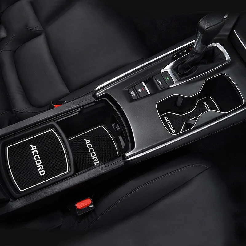 Резиновые коврики для автомобильных дверей Honda Accord 10th 2018 2019 нескользящий