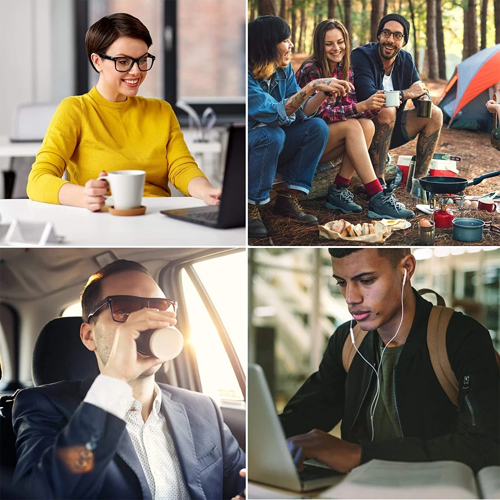 Espresso Coffee Machine Portable Filter Makers With Cups Coffeeware Perfect for Camping Hiking Outdoor Travel Gadgets | Дом и сад