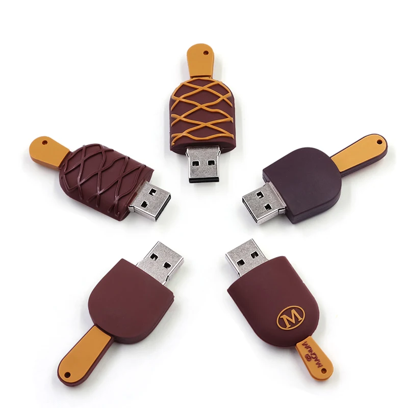 Творческий Мороженое карту флэш памяти с интерфейсом usb 16 Гб оперативной 32