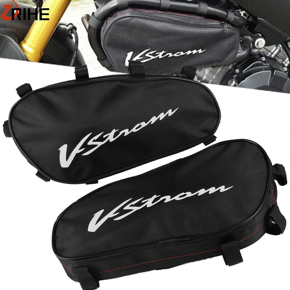 

FOR Suzuki V-Strom DL1000 2014-2021 Motorcycle Frame Crash Bar Waterproof Repair Bag DL 1000 VSTROM 2020 Positioning Tool Bags
