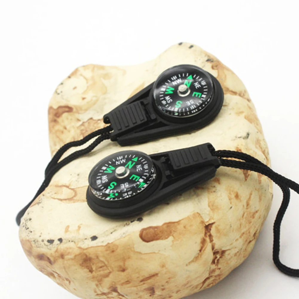 Мини Портативный Карманный шнурок для кемпинга пешего туризма Компас выживания