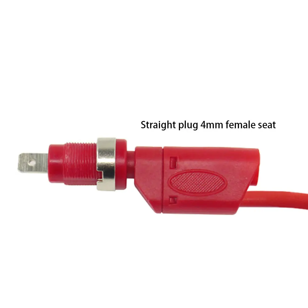 

5PCS P1050 Dual Safe Stackable 4mm Banana Plug Soft Test Lead Cable Double-ended for Digital Multimeter 1M Test Leads Cable